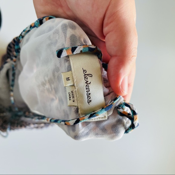 Anthropologie Elevenses Madalenna Jumper Romper | SZ M - Picture 3 of 9